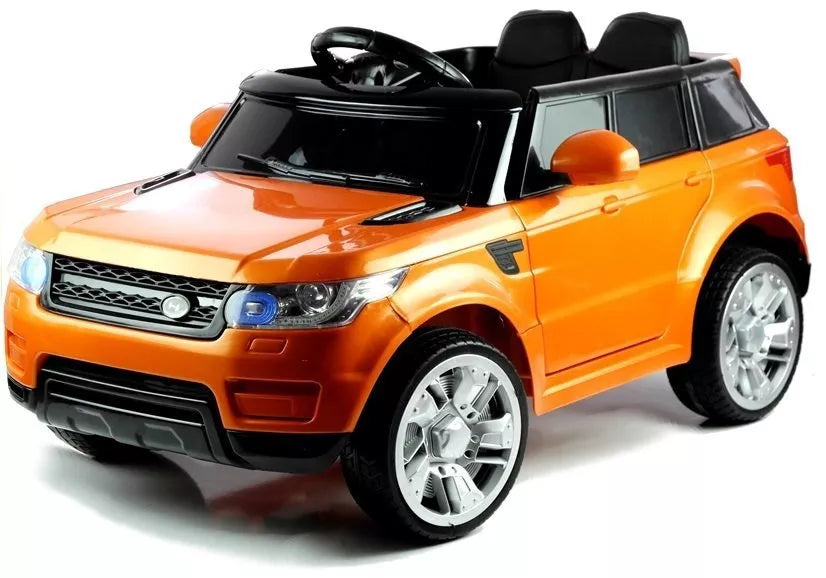 Vaikiškas elektromobilis Range Rover Sport, 12 V, oranžinis