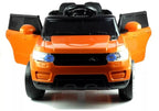 Vaikiškas elektromobilis Range Rover Sport, 12 V, oranžinis