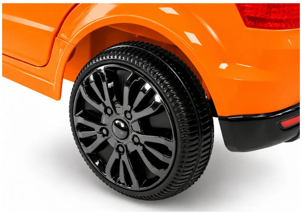 Vaikiškas elektromobilis Range Rover Sport, 12 V, oranžinis