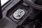 Vaikiškas elektromobilis Scania 500R, 24 V, 4x45 W, su minkšta eko-odos sėdyne, juodas