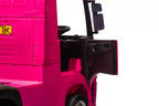 Vaikiškas elektromobilis Scania 500R, 24 V, su nuotolinio valdymo pultu, rožinis