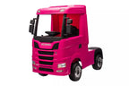 Vaikiškas elektromobilis Scania 500R, 24 V, su nuotolinio valdymo pultu, rožinis