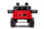 Vaikiškas elektromobilis Toyota FJ, 12V, 4x45W, su nuotolinio valdymo pultu, raudonas