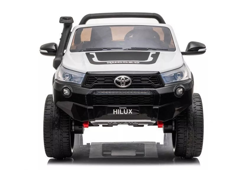 Vaikiškas elektromobilis Toyota Hilux, 12 V, 4 × 45 W, baltas