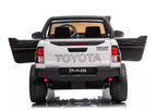 Vaikiškas elektromobilis Toyota Hilux, 12 V, 4 × 45 W, baltas