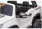 Vaikiškas elektromobilis Toyota Hilux, 12 V, 4 × 45 W, baltas