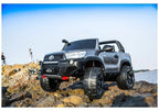 Vaikiškas elektromobilis Toyota Hilux, 12 V, 4 × 45 W, baltas
