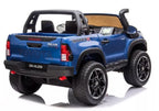 Vaikiškas elektromobilis Toyota Hilux, 12 V, 4 × 45 W, mėlynas