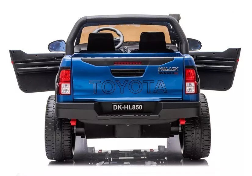 Vaikiškas elektromobilis Toyota Hilux, 12 V, 4 × 45 W, mėlynas