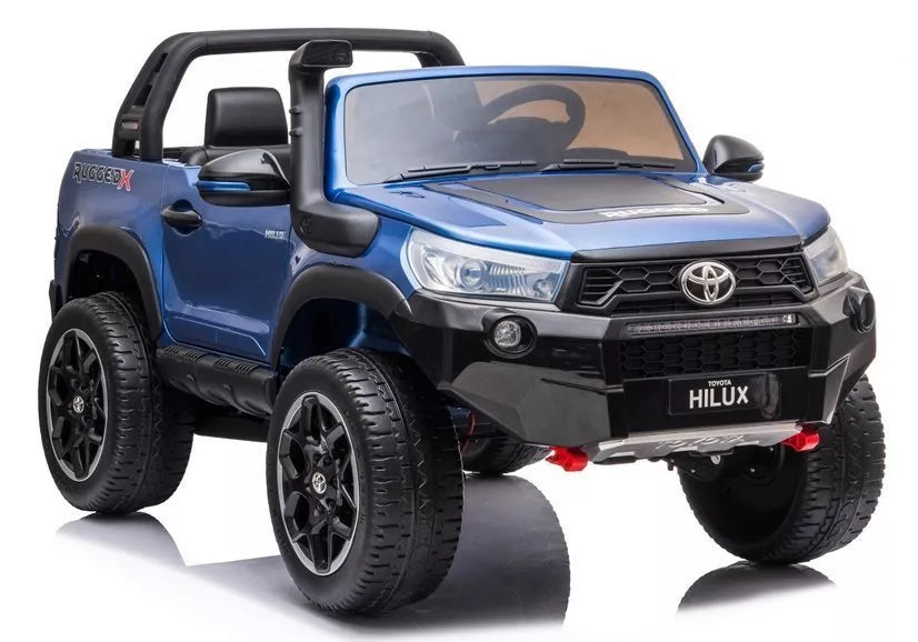 Vaikiškas elektromobilis Toyota Hilux, 12 V, 4 × 45 W, mėlynas
