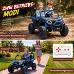 Vaikiškas elektromobilis UTV, 24 V, 2 × 120 W, 2 vietų