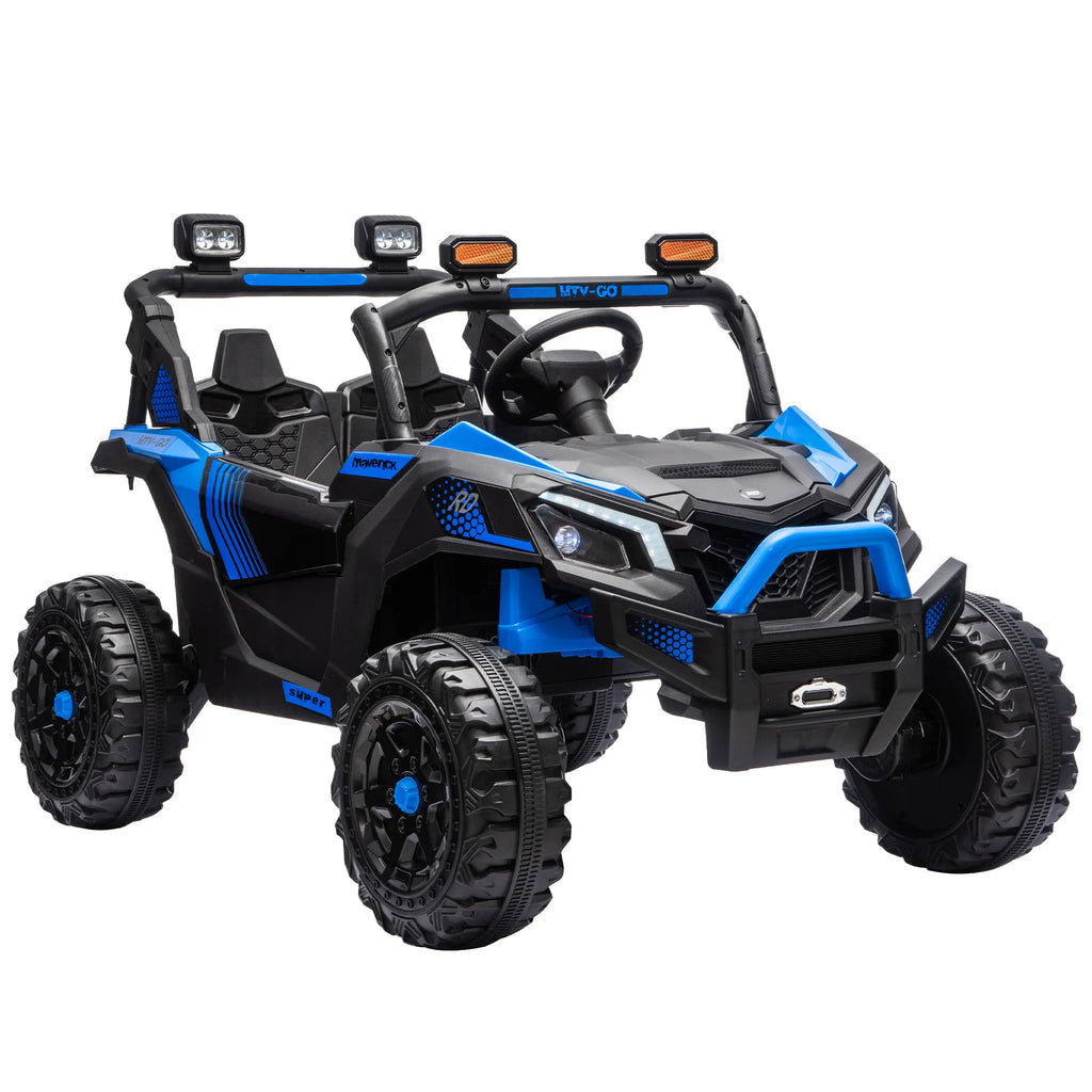 Vaikiškas elektromobilis UTV, 24 V, 2 × 120 W, 2 vietų