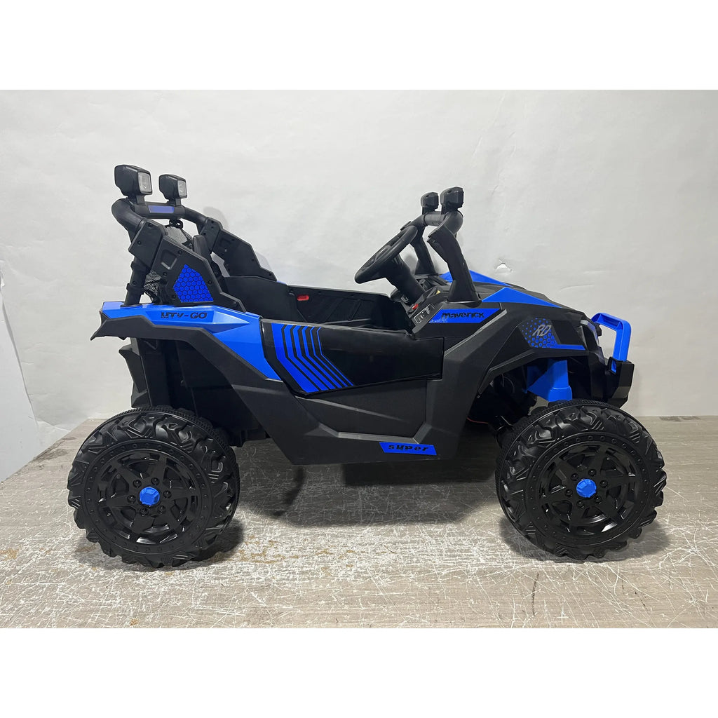 Vaikiškas elektromobilis UTV, 24 V, 2 × 120 W, 2 vietų