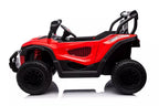 Vaikiškas elektromobilis UTV, 24 V, raudonas