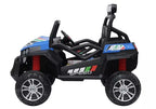 Vaikiškas elektromobilis UTV, 24V, 4x45W, EVA ratai, mėlynas