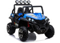 Vaikiškas elektromobilis UTV, 24V, 4x45W, EVA ratai, mėlynas