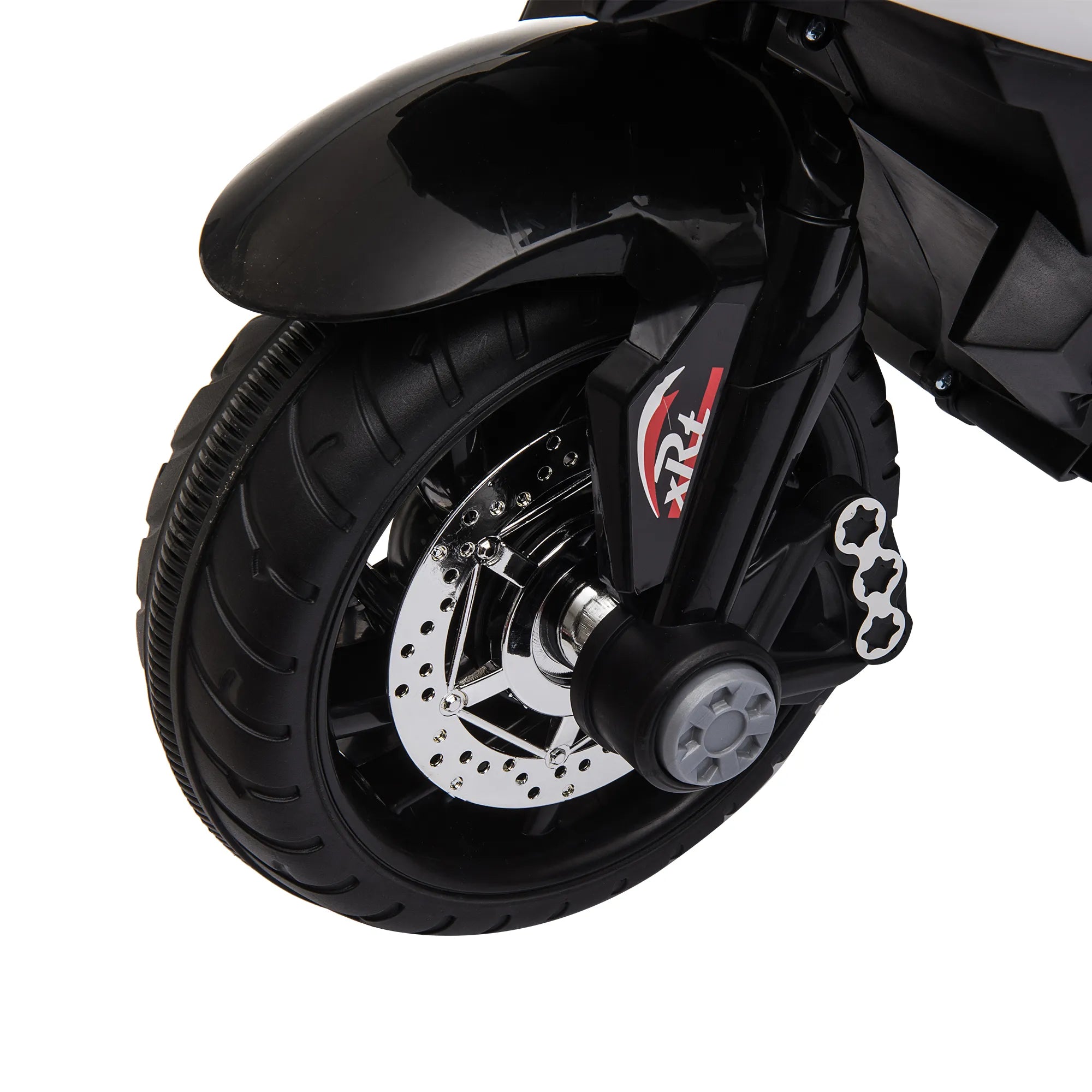 Vaikiškas elektros motociklas 3–5 metų vaikams, juodas