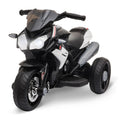 Vaikiškas elektros motociklas 3–5 metų vaikams, juodas
