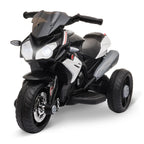 Vaikiškas elektros motociklas 3–5 metų vaikams, juodas