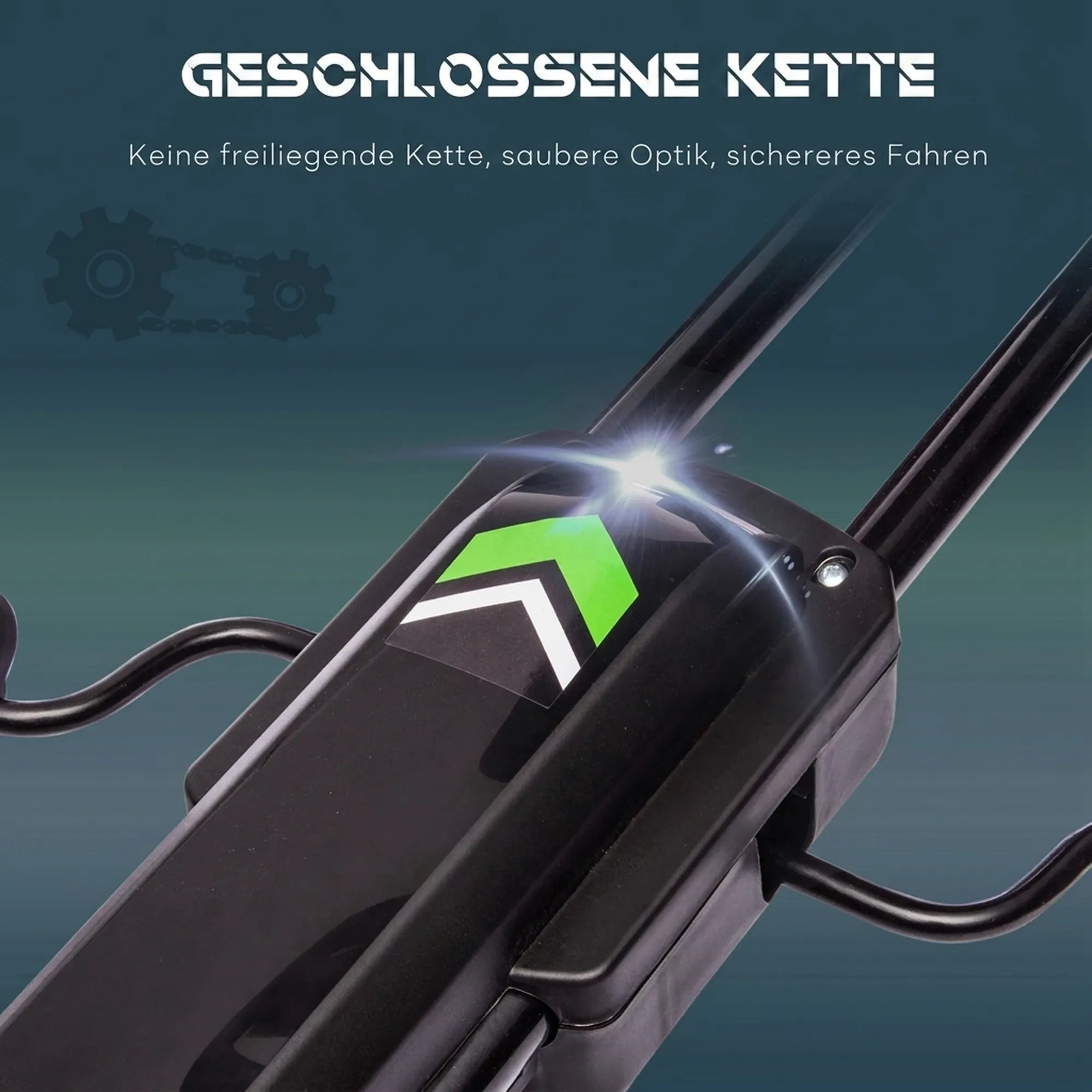 Vaikiškas gokartas su reguliuojama sėdyne, iki 50 kg, 5–12 metų vaikams, baltas