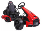 Vaikiškas kartingas, 12V, 2x45W, iki 35kg, raudonas