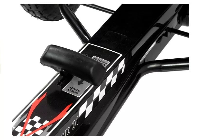 Vaikiškas kartingas FULL AHEAD 01, su pedalais, 65 × 100 × 27 cm