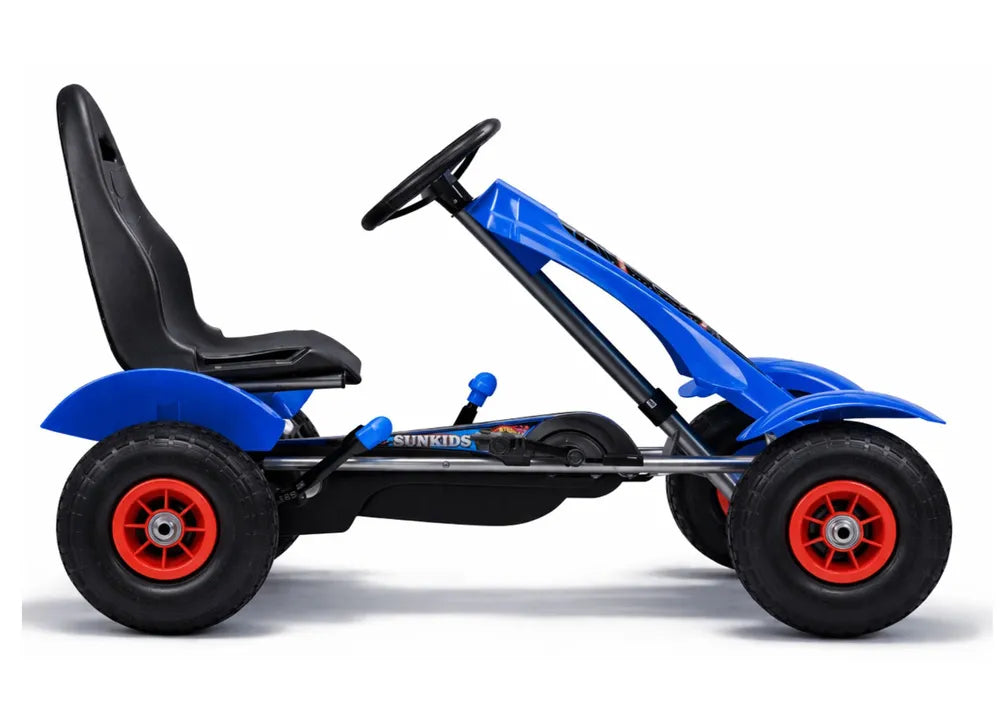 Vaikiškas kartingas SUNKIDS, 100 × 60 × 30 cm, mėlynas