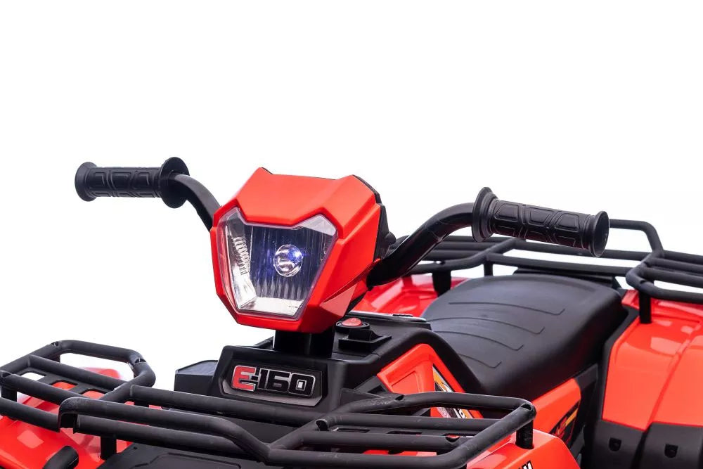 Vaikiškas keturratis, 12 V, mėlynas