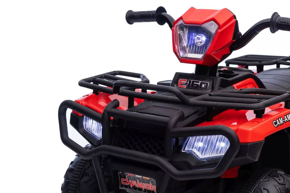 Vaikiškas keturratis, 12 V, mėlynas