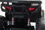 Vaikiškas keturratis akumuliatorinis Quad, 12V, raudonas