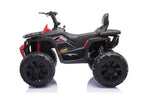Vaikiškas keturratis akumuliatorinis Quad, 12V, raudonas