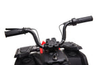 Vaikiškas keturratis akumuliatorinis Quad, 12V, raudonas
