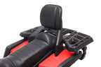 Vaikiškas keturratis akumuliatorinis Quad, 12V, raudonas
