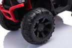 Vaikiškas keturratis akumuliatorinis Quad, 12V, raudonas