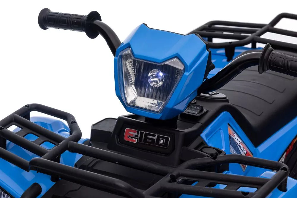 Vaikiškas keturratis Can-Am, 12V, 2x45W, mėlynas
