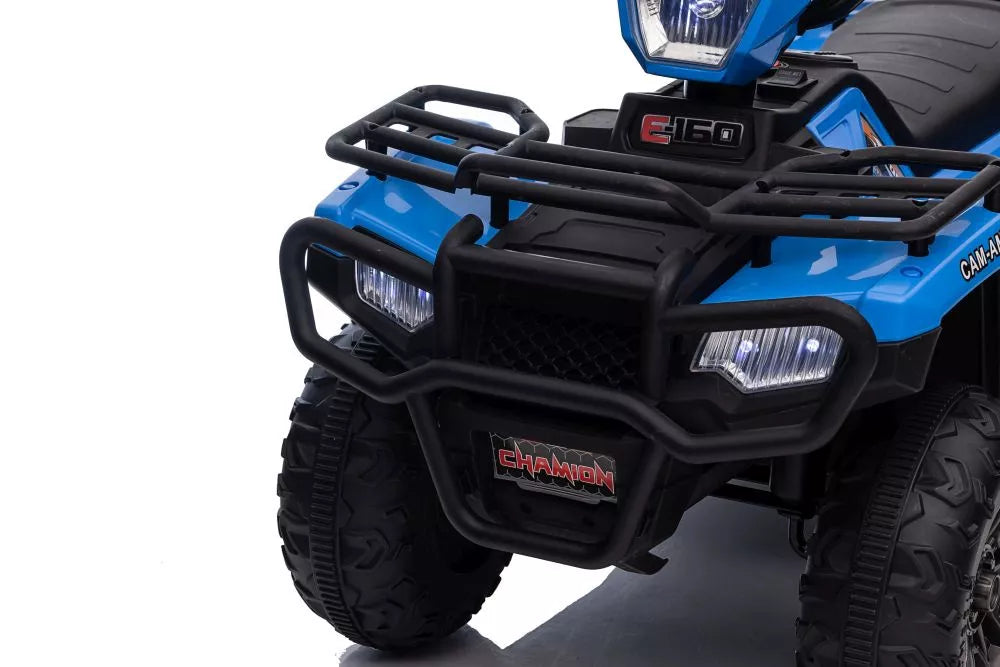 Vaikiškas keturratis Can-Am, 12V, 2x45W, mėlynas
