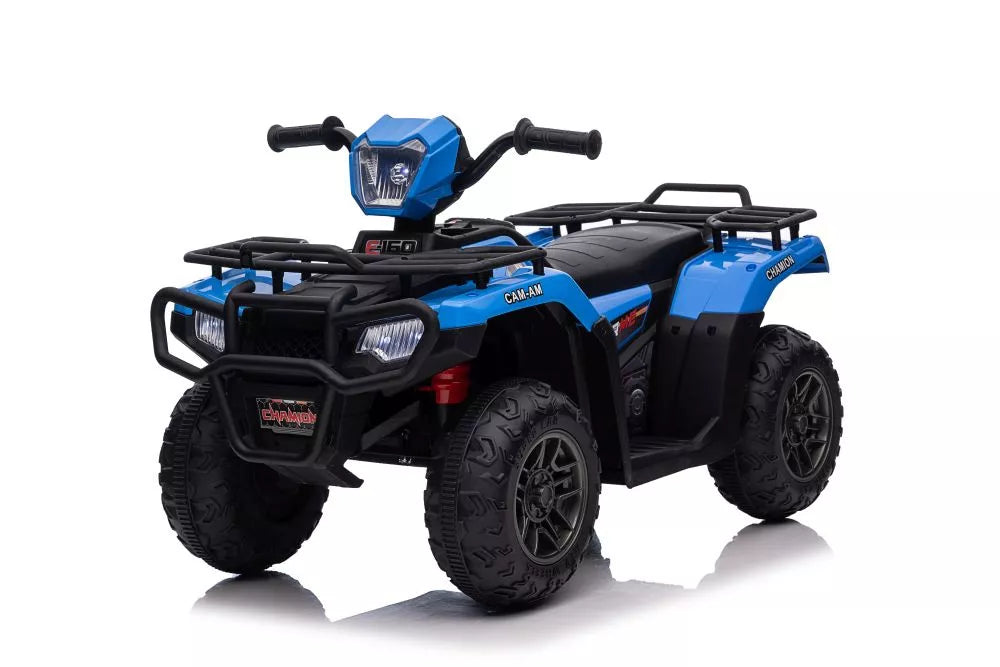 Vaikiškas keturratis Can-Am, 12V, 2x45W, mėlynas