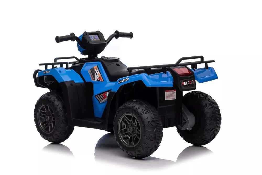 Vaikiškas keturratis Can-Am, 12V, 2x45W, mėlynas