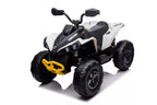 Vaikiškas keturratis Can-Am, 12V, 4x45W, baltas