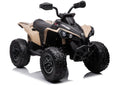 Vaikiškas keturratis Can-Am, 12V, 4x45W, chaki spalvos