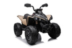 Vaikiškas keturratis Can-Am, 12V, 4x45W, chaki spalvos
