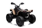 Vaikiškas keturratis Can-Am, 12V, 4x45W, chaki spalvos