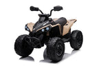 Vaikiškas keturratis Can-Am, 12V, 4x45W, chaki spalvos