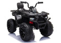 Vaikiškas keturratis Leantoys Quad, 24V, 3–8 km/h, juodas