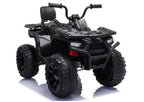 Vaikiškas keturratis Leantoys Quad, 24V, 3–8 km/h, juodas