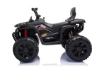Vaikiškas keturratis Leantoys Quad, 24V, 3–8 km/h, juodas