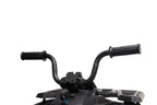 Vaikiškas keturratis Leantoys Quad, 24V, 3–8 km/h, juodas