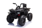 Vaikiškas keturratis Leantoys Quad, 24V, 3–8 km/h, juodas