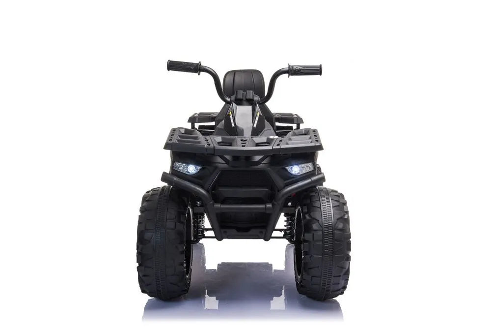 Vaikiškas keturratis Leantoys Quad, 24V, 3–8 km/h, juodas