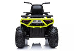 Vaikiškas keturratis Quad, 12 V, 4x45W, su EVA ratais, baltas